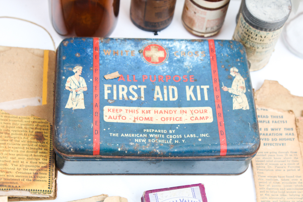 Collection of Antique Medical Supplies