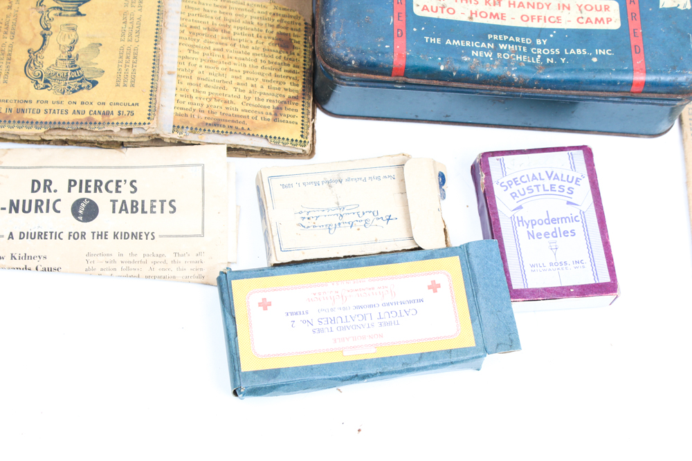 Collection of Antique Medical Supplies