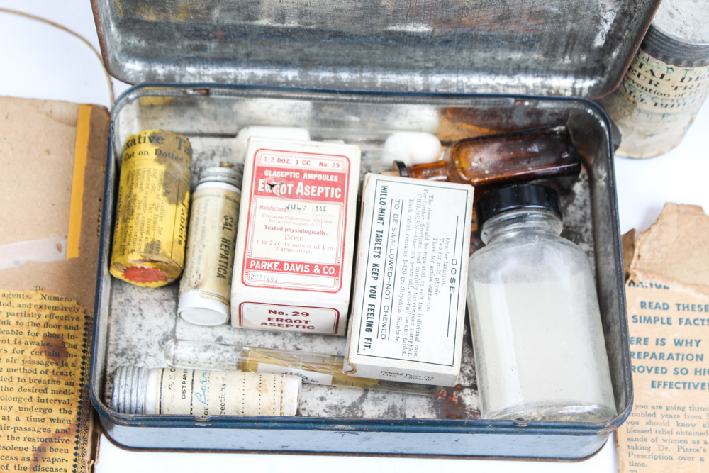 Collection of Antique Medical Supplies