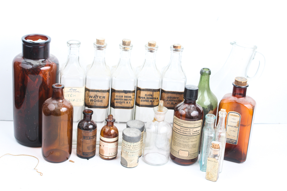 Collection of Antique Medical Supplies