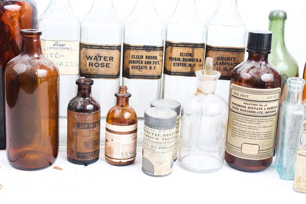 Collection of Antique Medical Supplies
