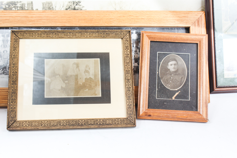 Vintage Framed Photograph Collection