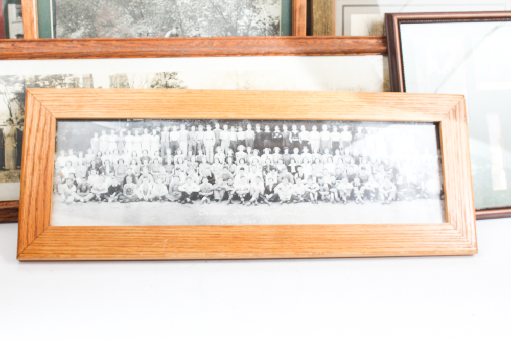 Vintage Framed Photograph Collection