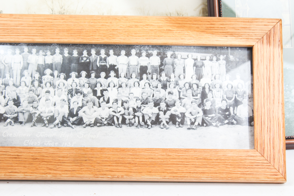 Vintage Framed Photograph Collection
