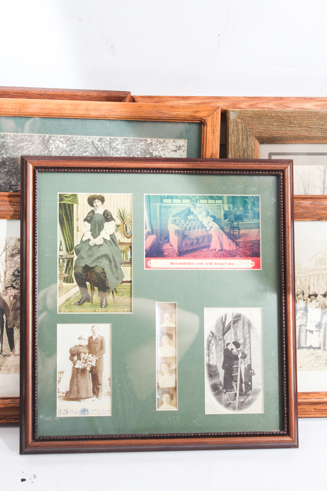 Vintage Framed Photograph Collection