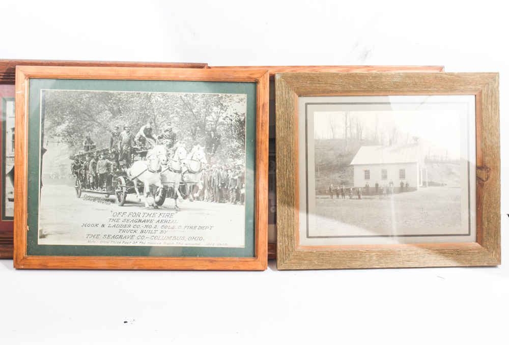Vintage Framed Photograph Collection