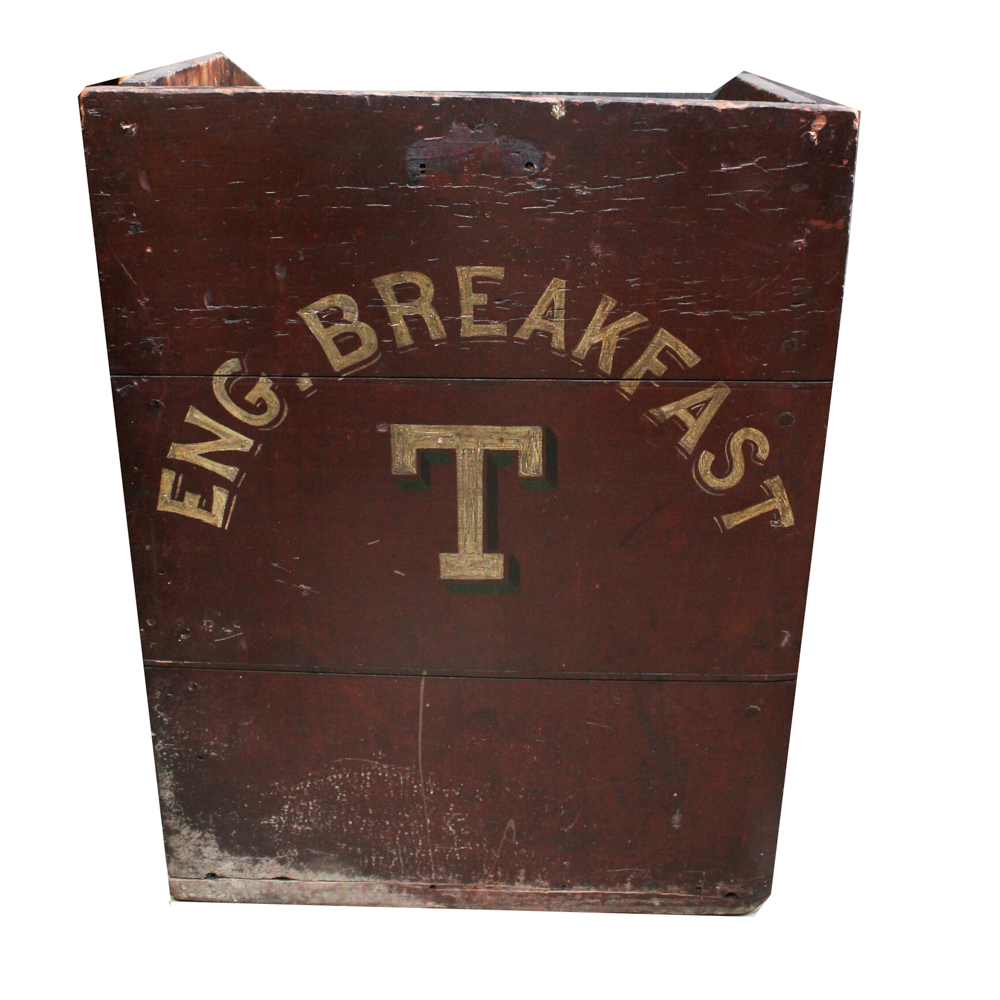 Oversize English Breakfast Tea Crate