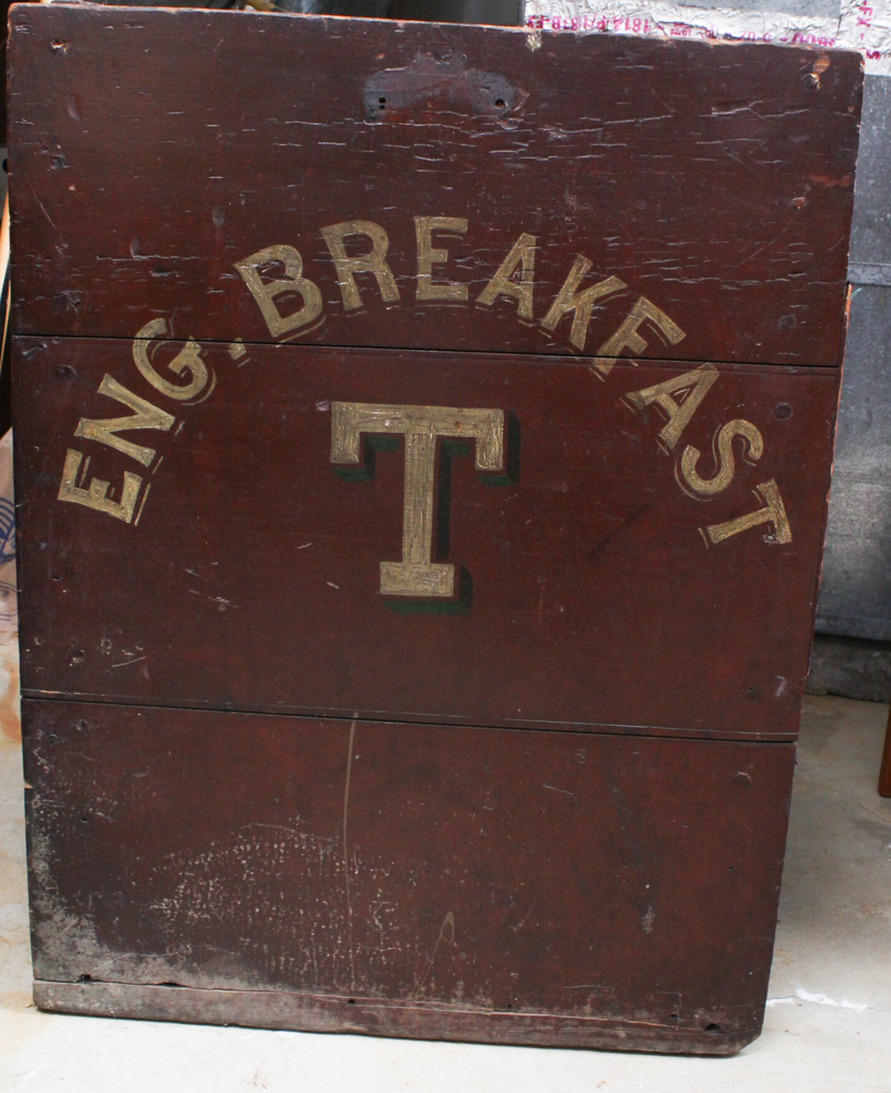 Oversize English Breakfast Tea Crate