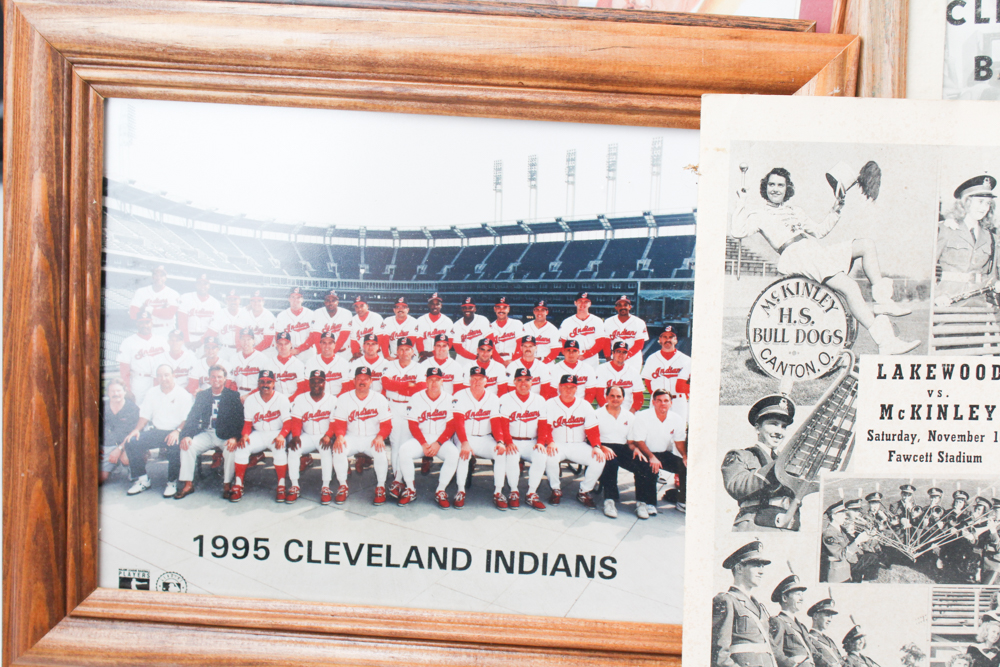 Vintage Ohio Sports Memorabilia
