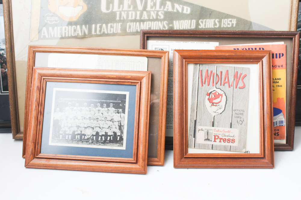 Vintage Ohio Sports Memorabilia