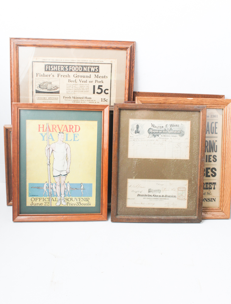 Vintage Photographs and Ephemera