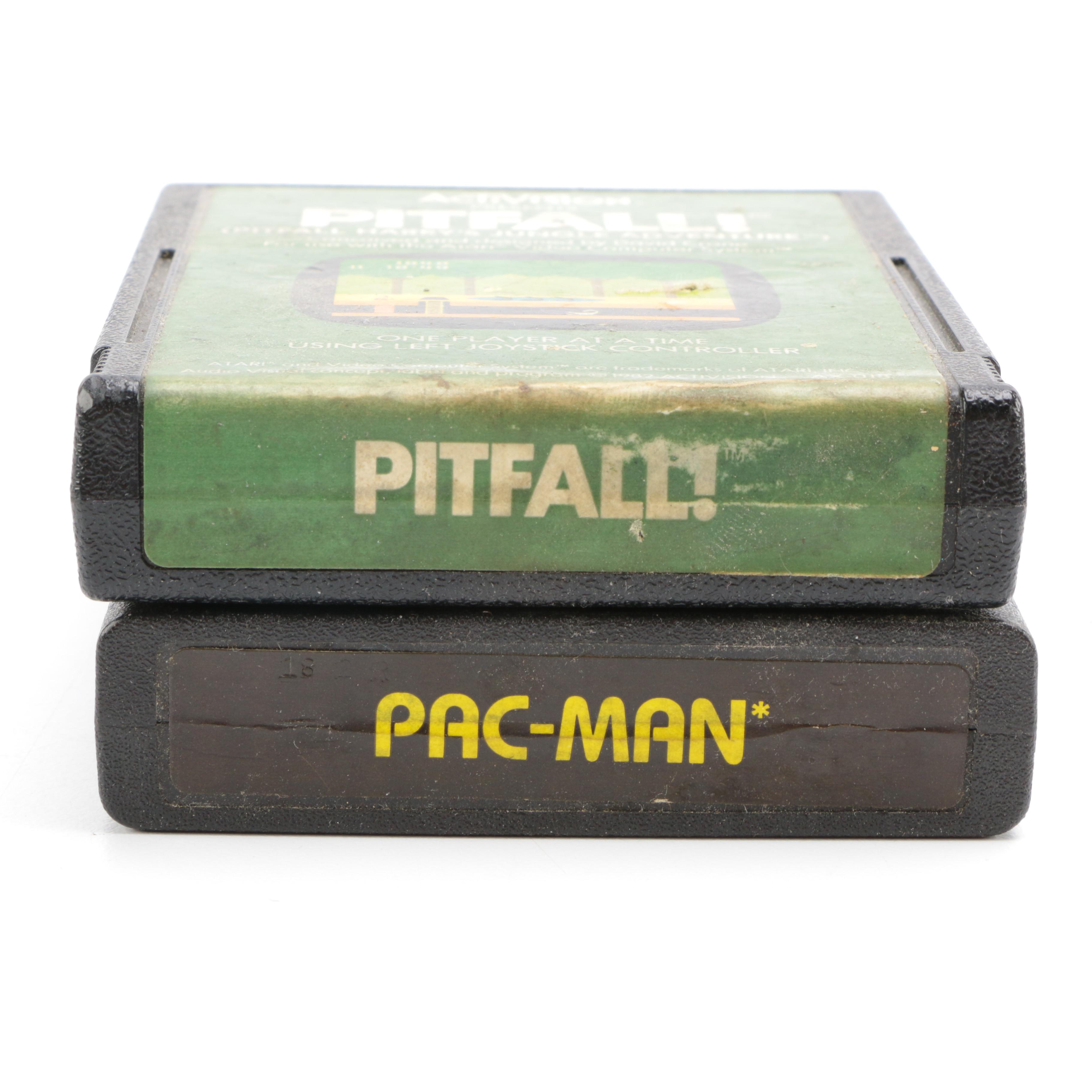 Atari 2600 Games Including "Pac-Man", "Donkey Kong Junior" and "Star Wars: The Empire Strikes Back"