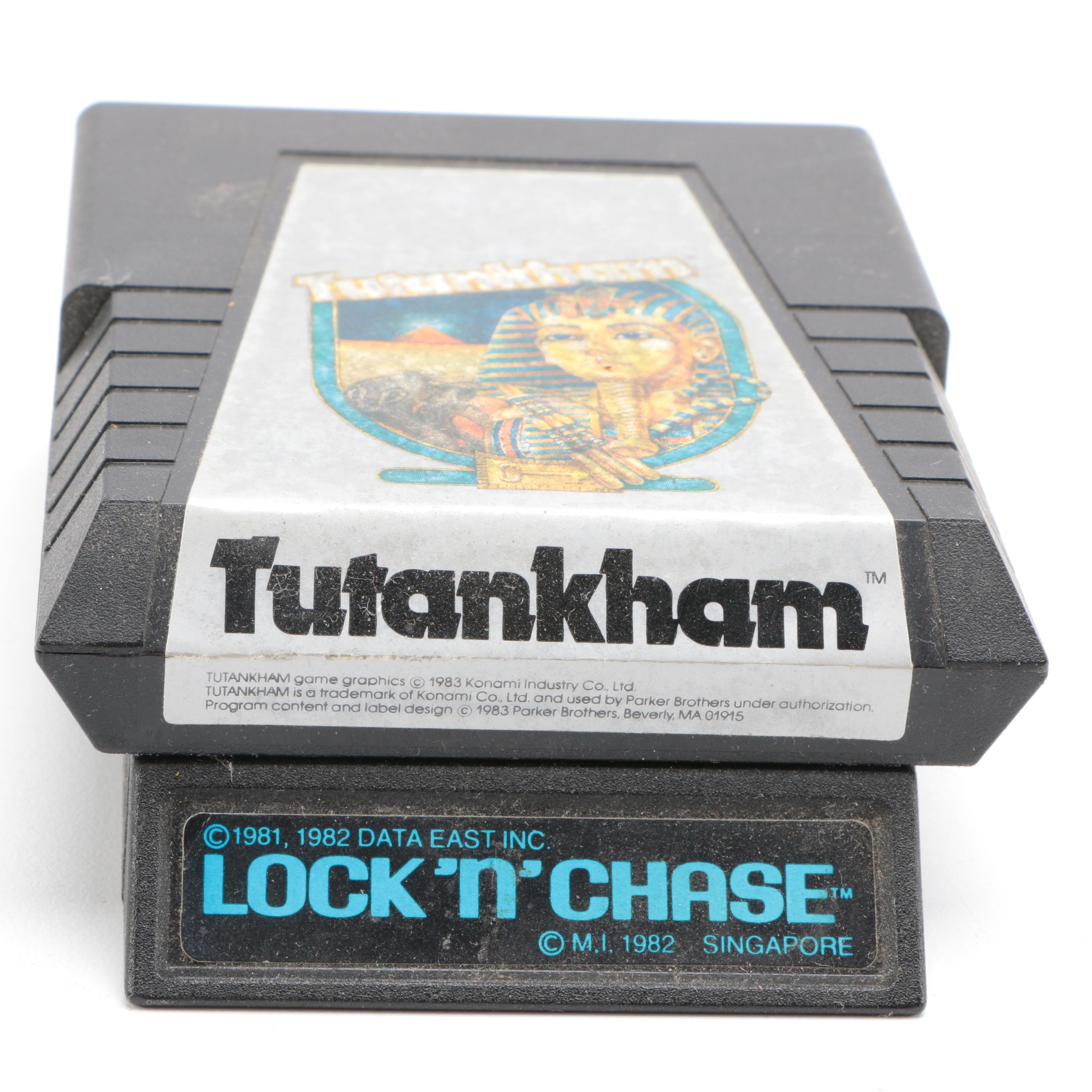 Atari 2600 Games Including "Pac-Man", "Donkey Kong Junior" and "Star Wars: The Empire Strikes Back"