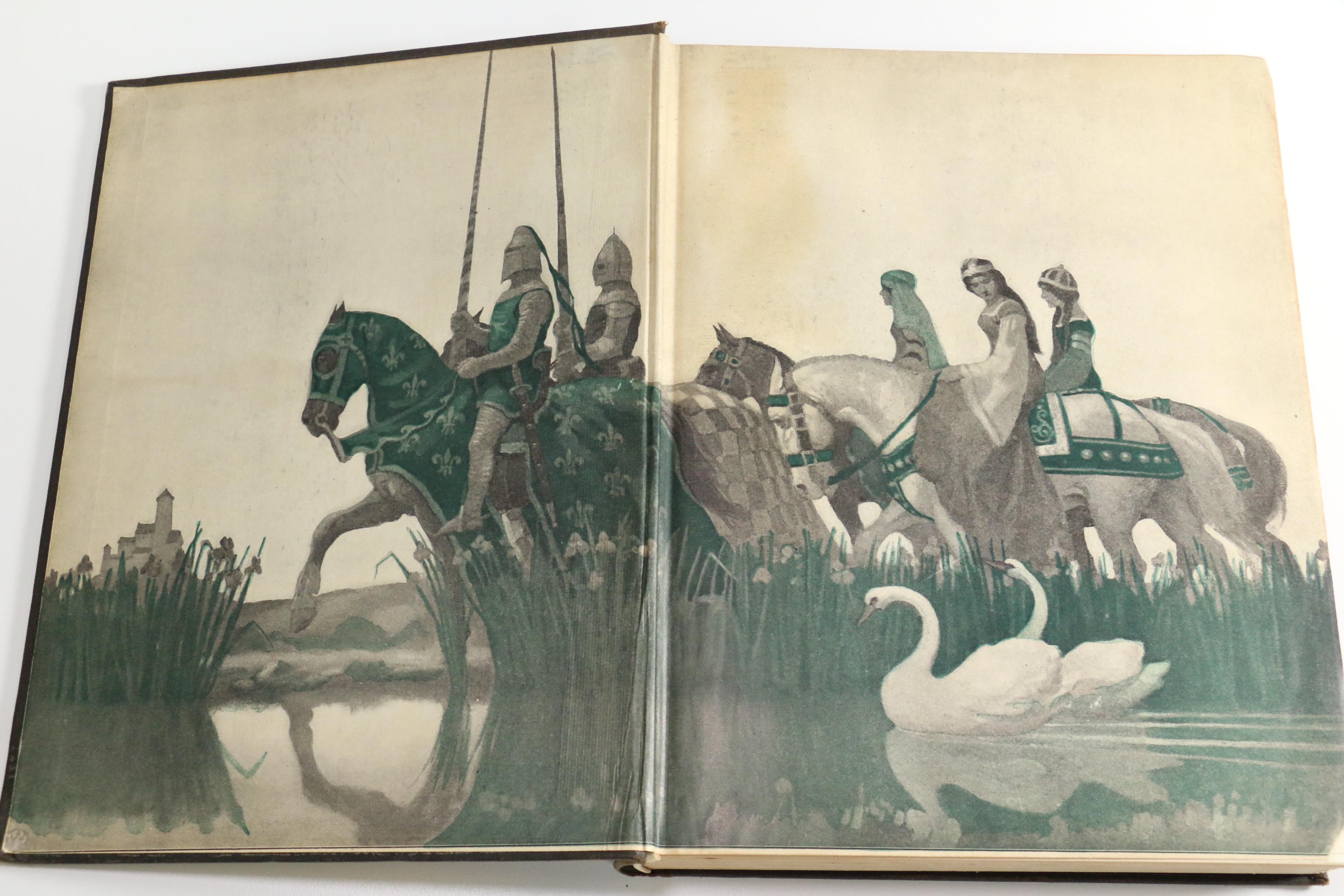 1926 "The Boy's King Arthur" Illustrated by N. C. Wyeth