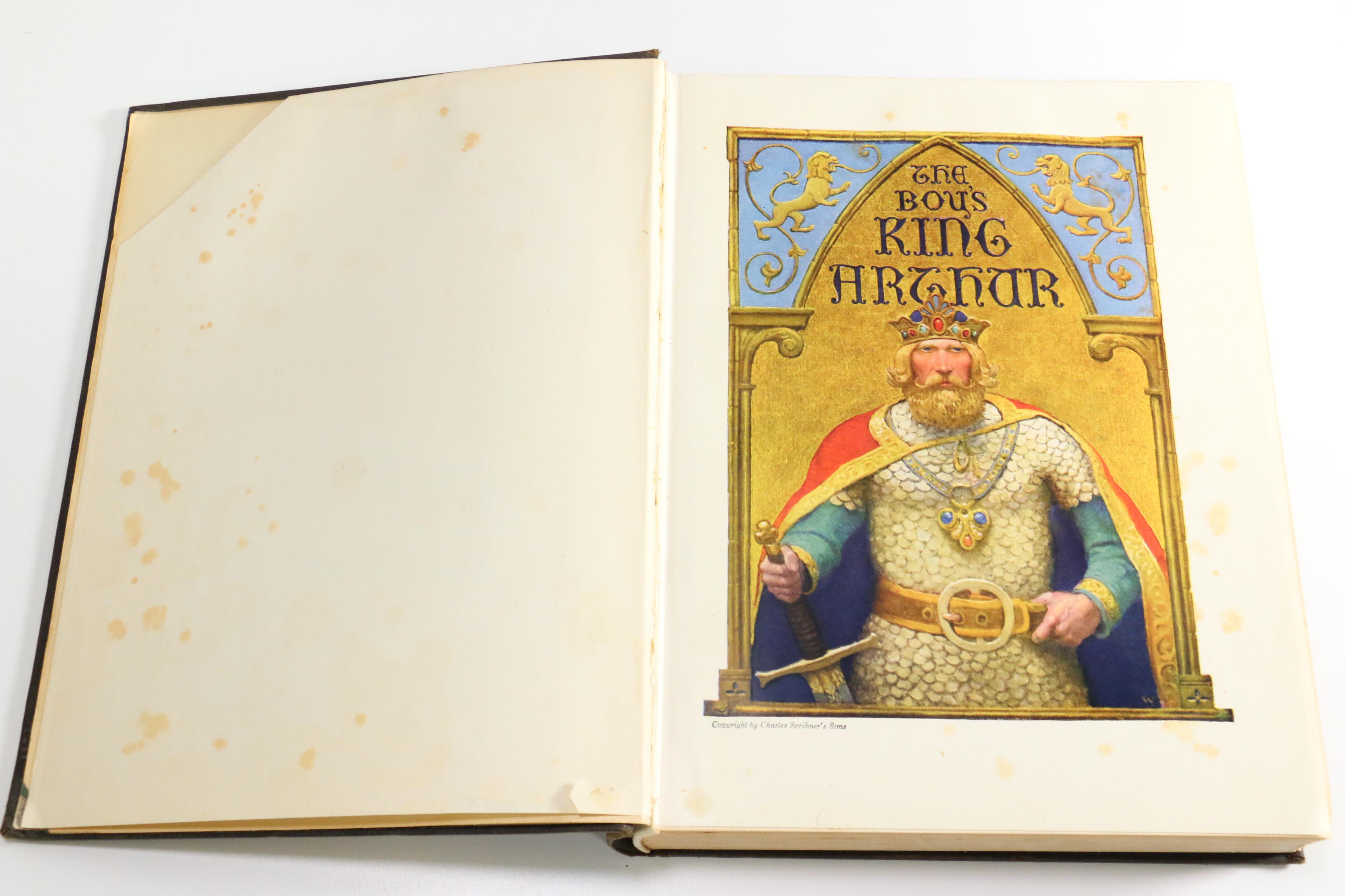 1926 "The Boy's King Arthur" Illustrated by N. C. Wyeth