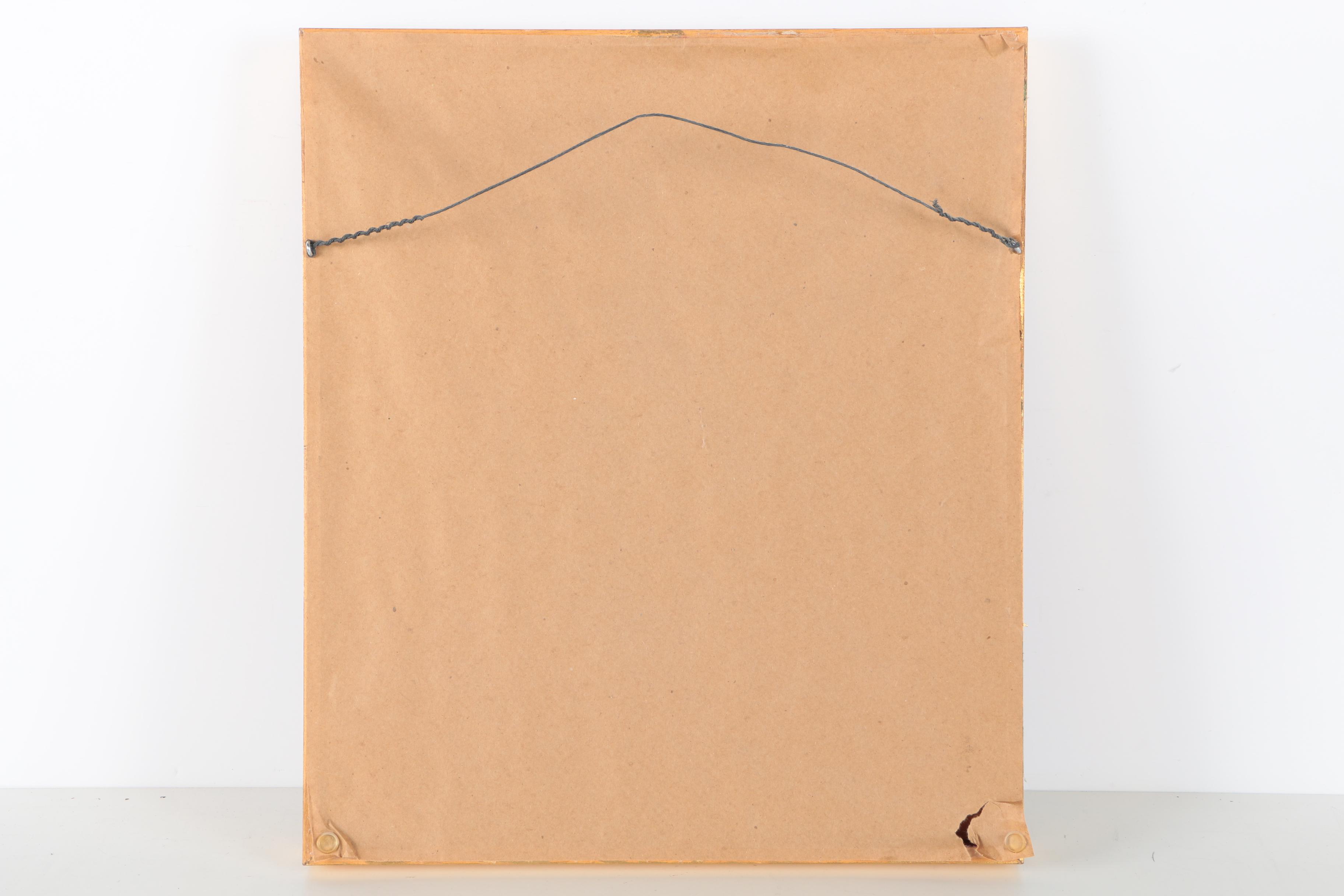 Needlepoint Embroidery of a Garden