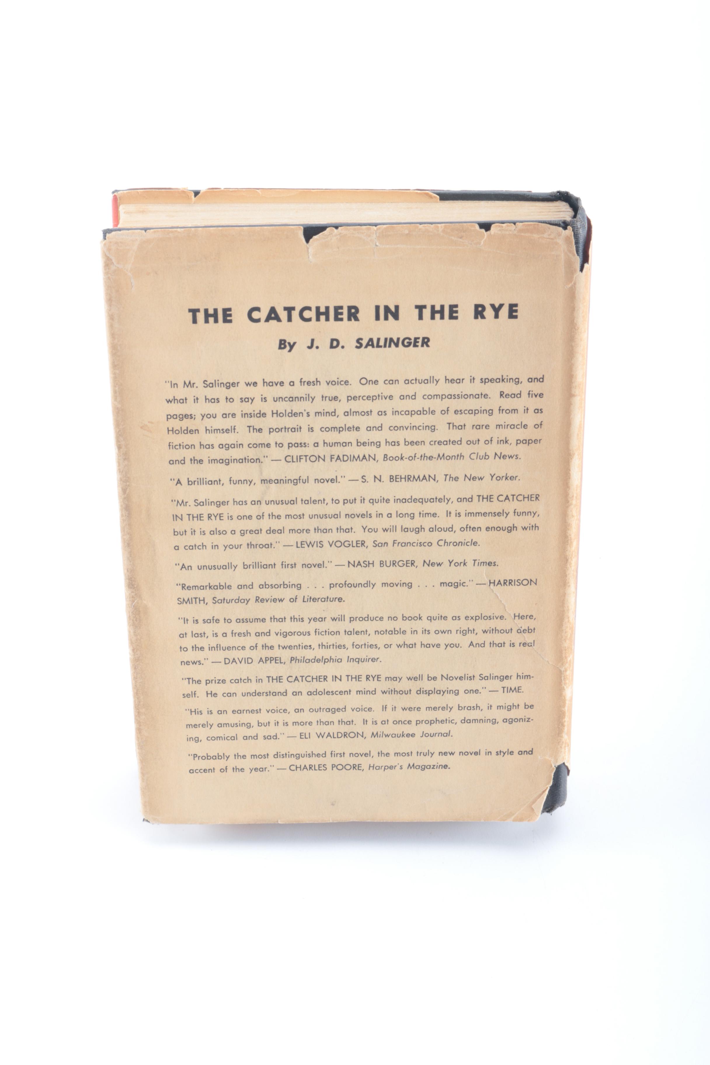 1952 "The Catcher in the Rye" by J. D. Salinger