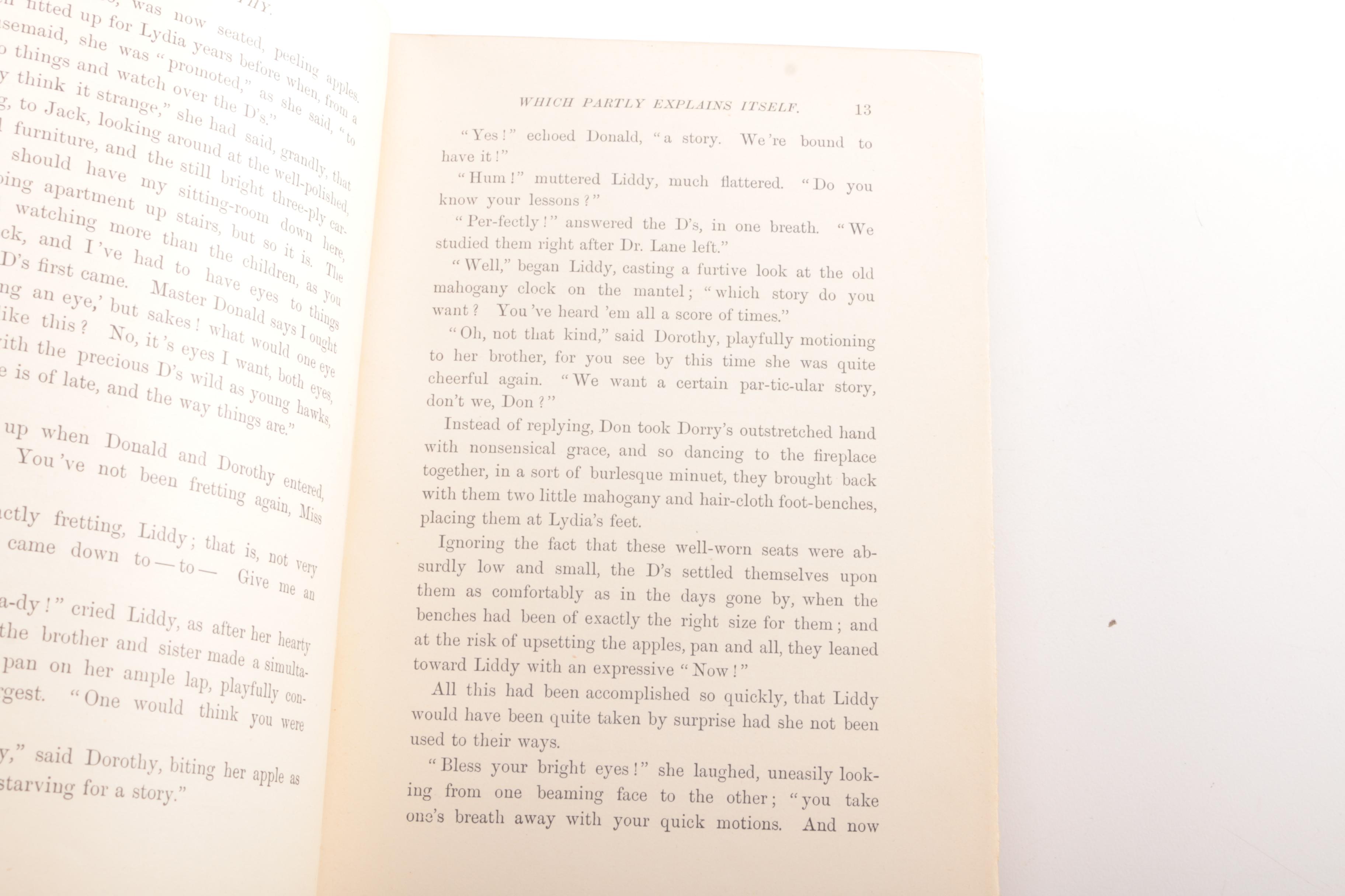 1893 "Donald and Dorothy" by Mary Mapes Dodge