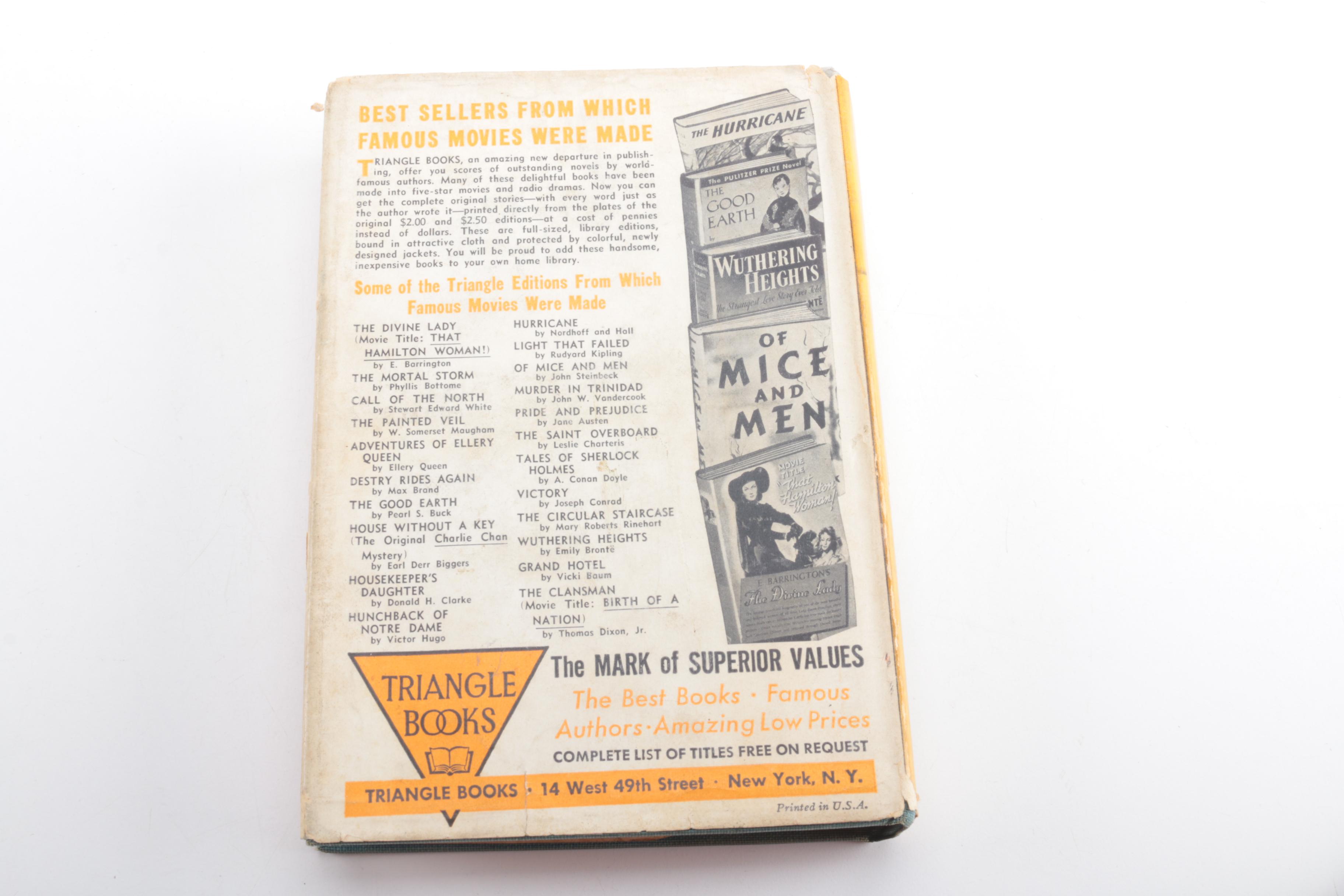 1941 "Of Mice and Men" by John Steinbeck