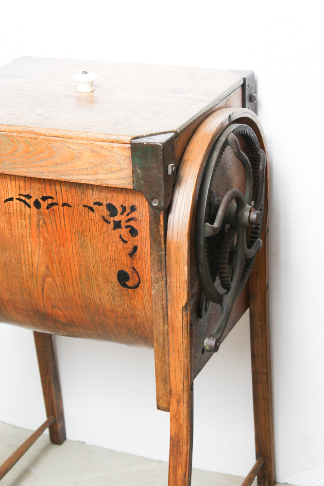 Vintage Butter Churn Case