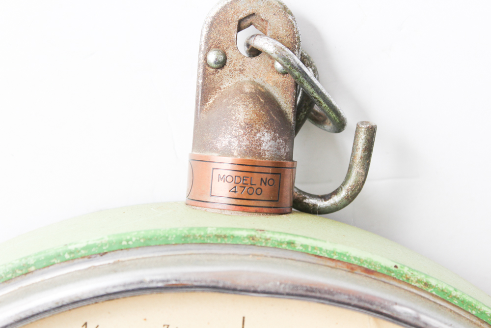Vintage Chatillion Model 33H Hanging Scale