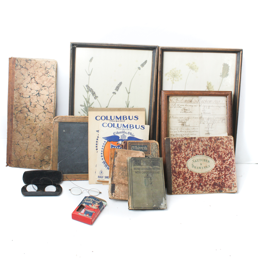 Vintage and Antique School Supplies