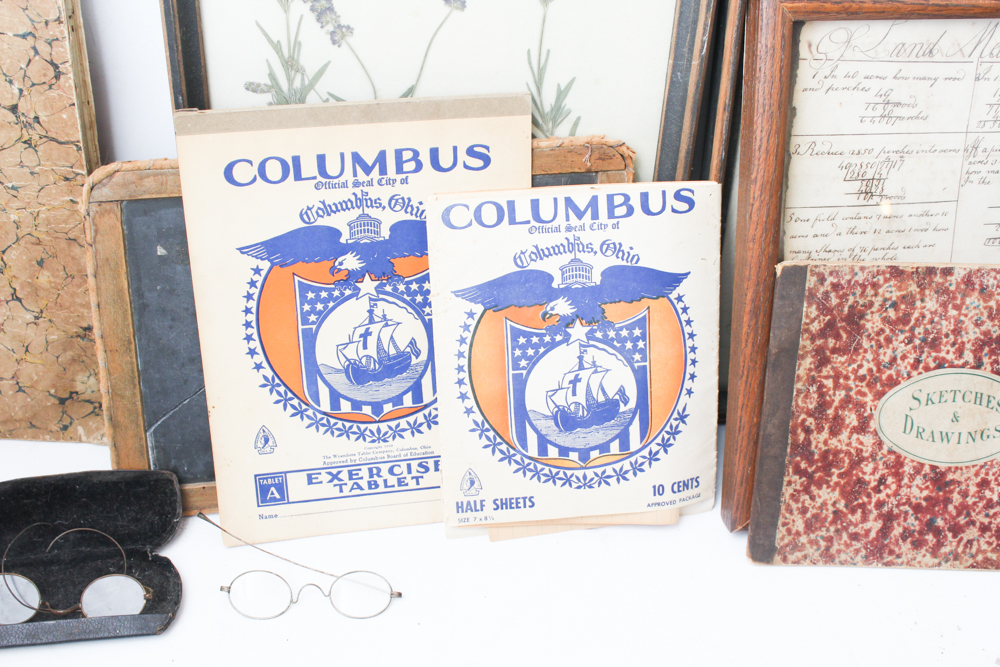 Vintage and Antique School Supplies