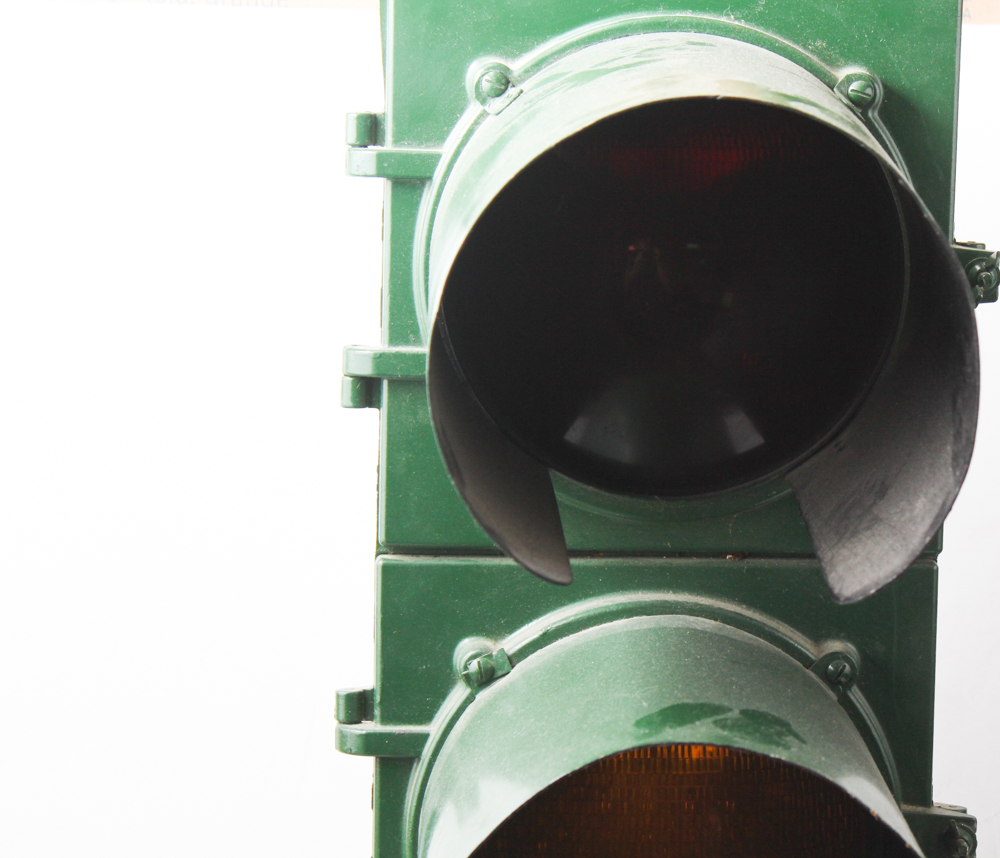 Vintage Econolite Traffic Light