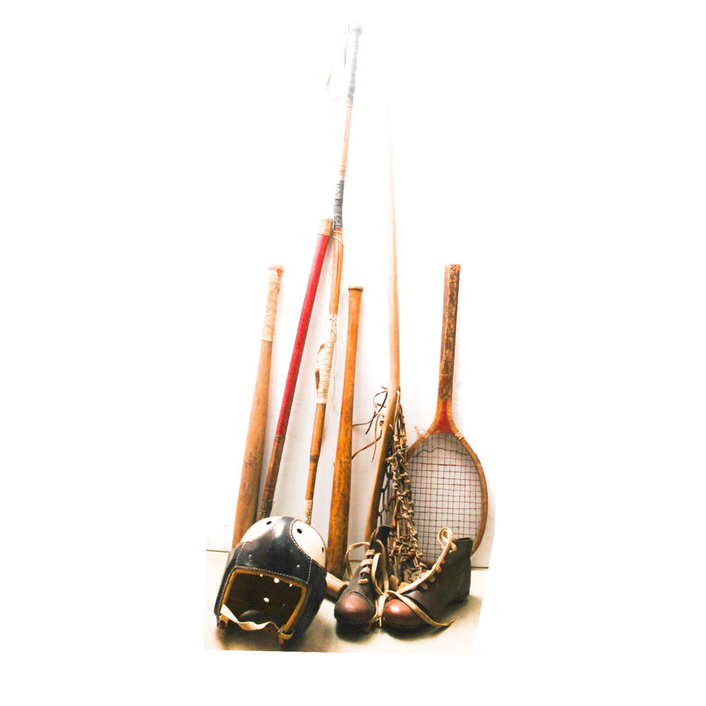 Vintage Sports Equipment