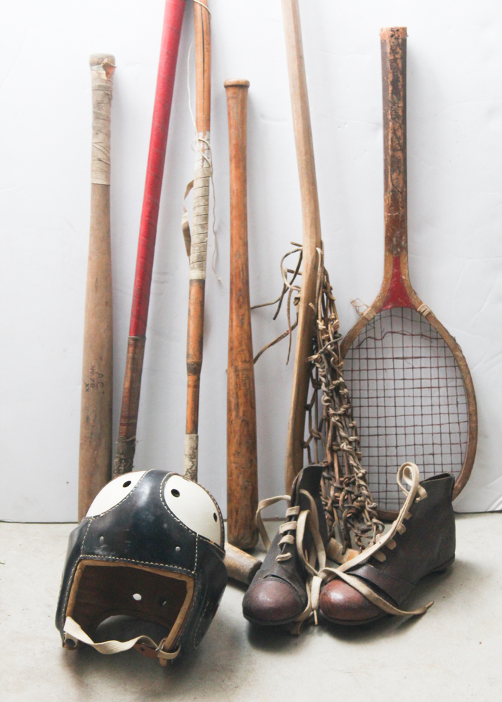 Vintage Sports Equipment