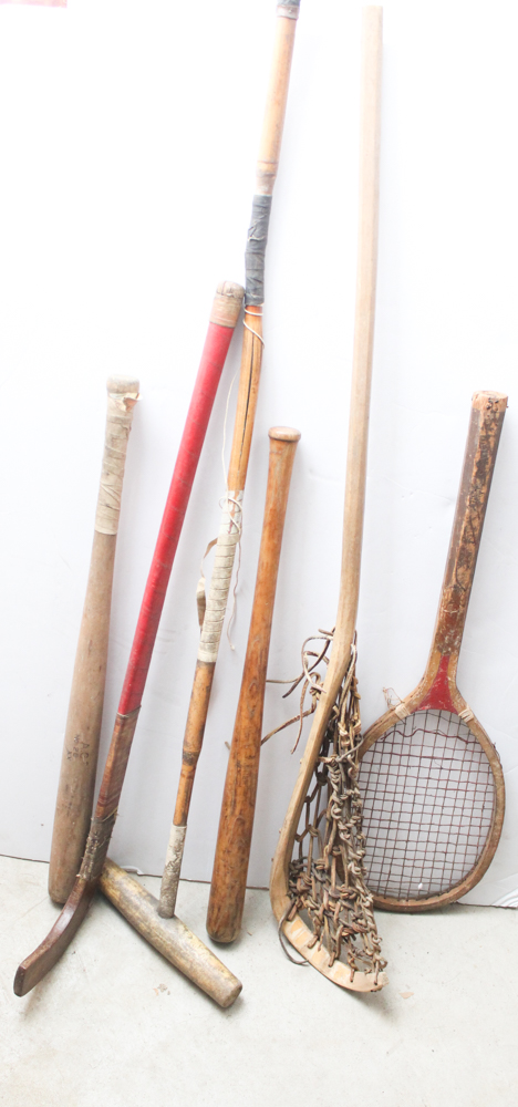 Vintage Sports Equipment