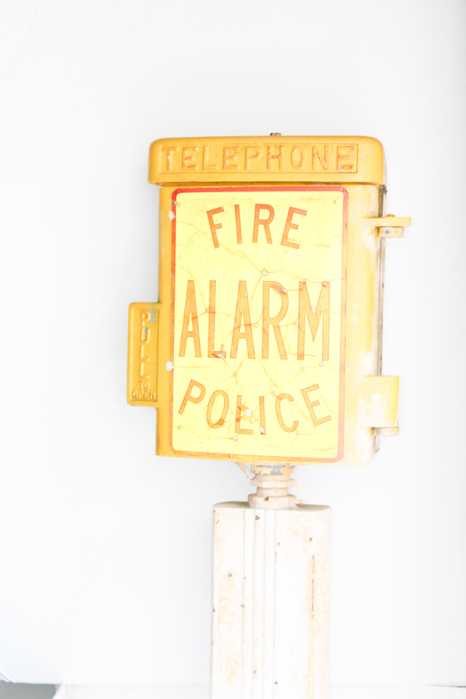 Fire and Police Alarm Stand