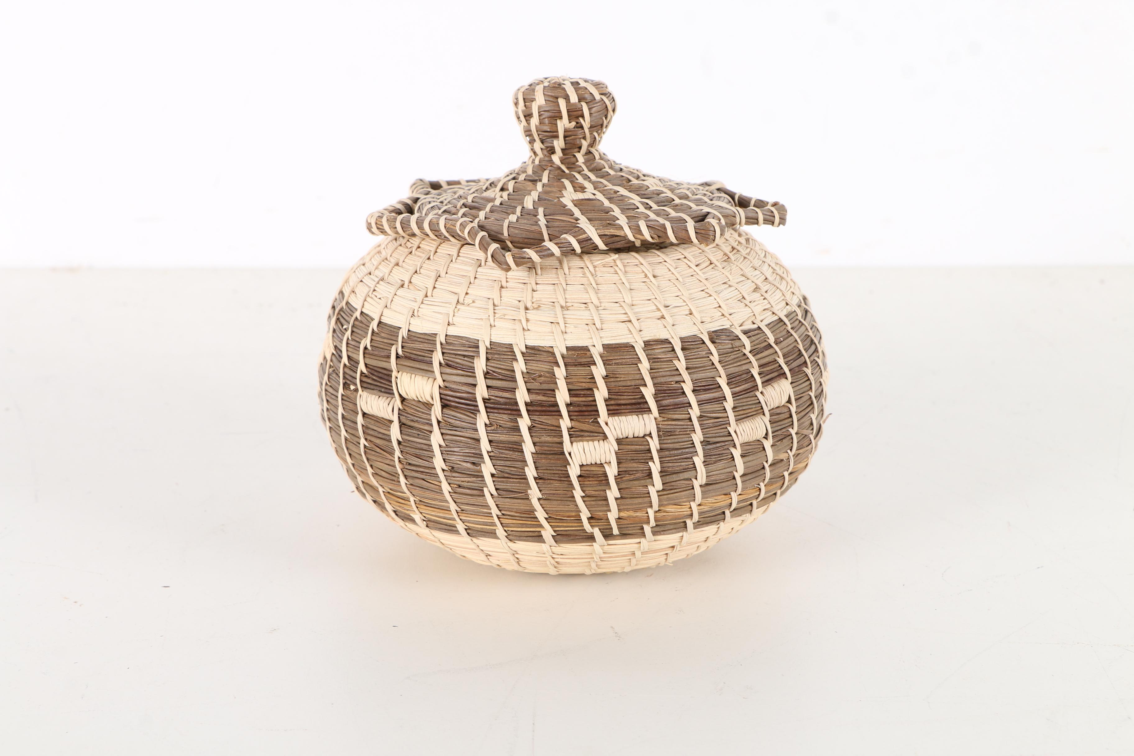 Two Woven Baskets