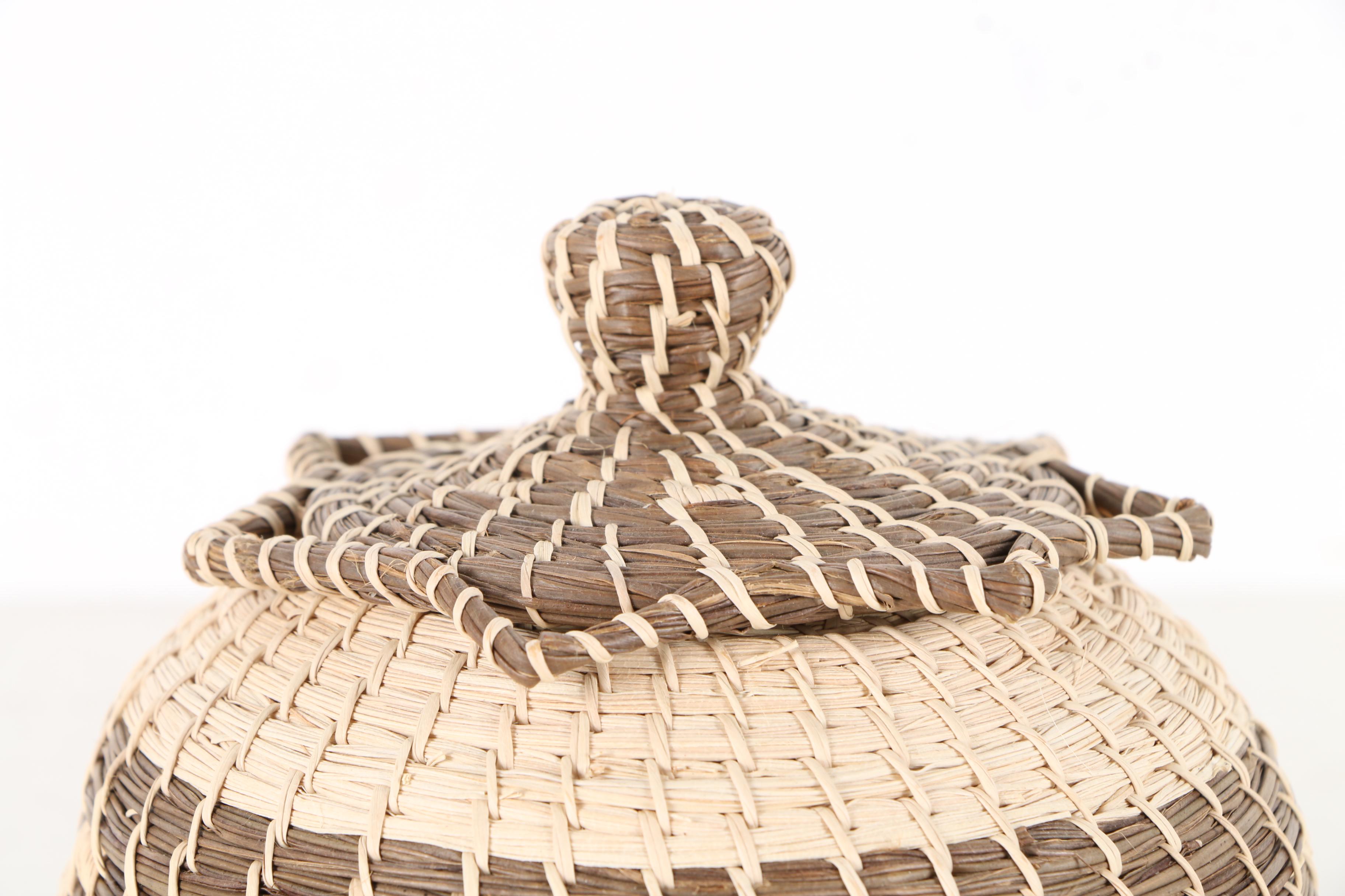Two Woven Baskets