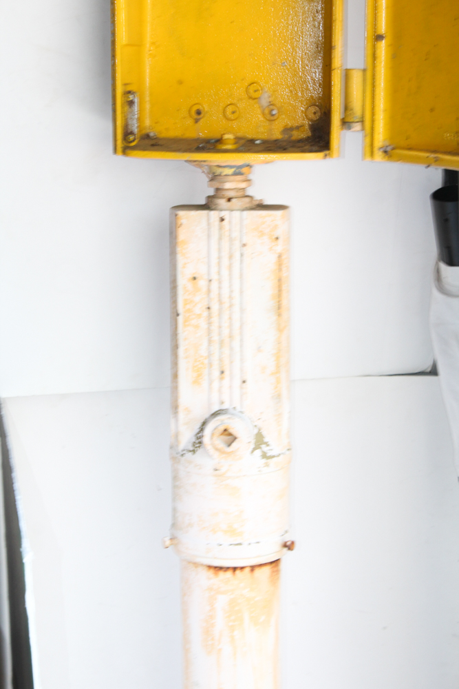 Fire and Police Alarm Stand