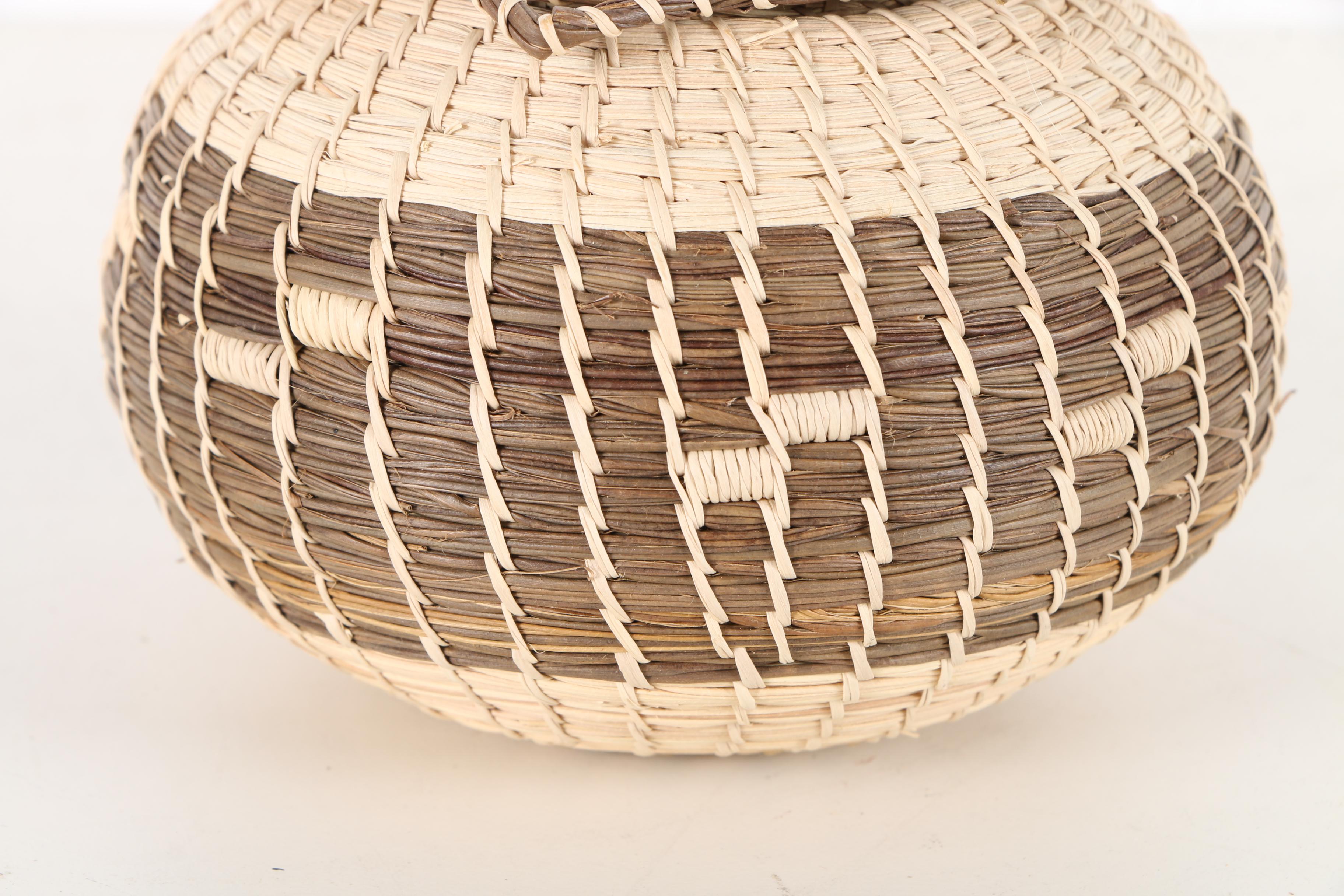 Two Woven Baskets