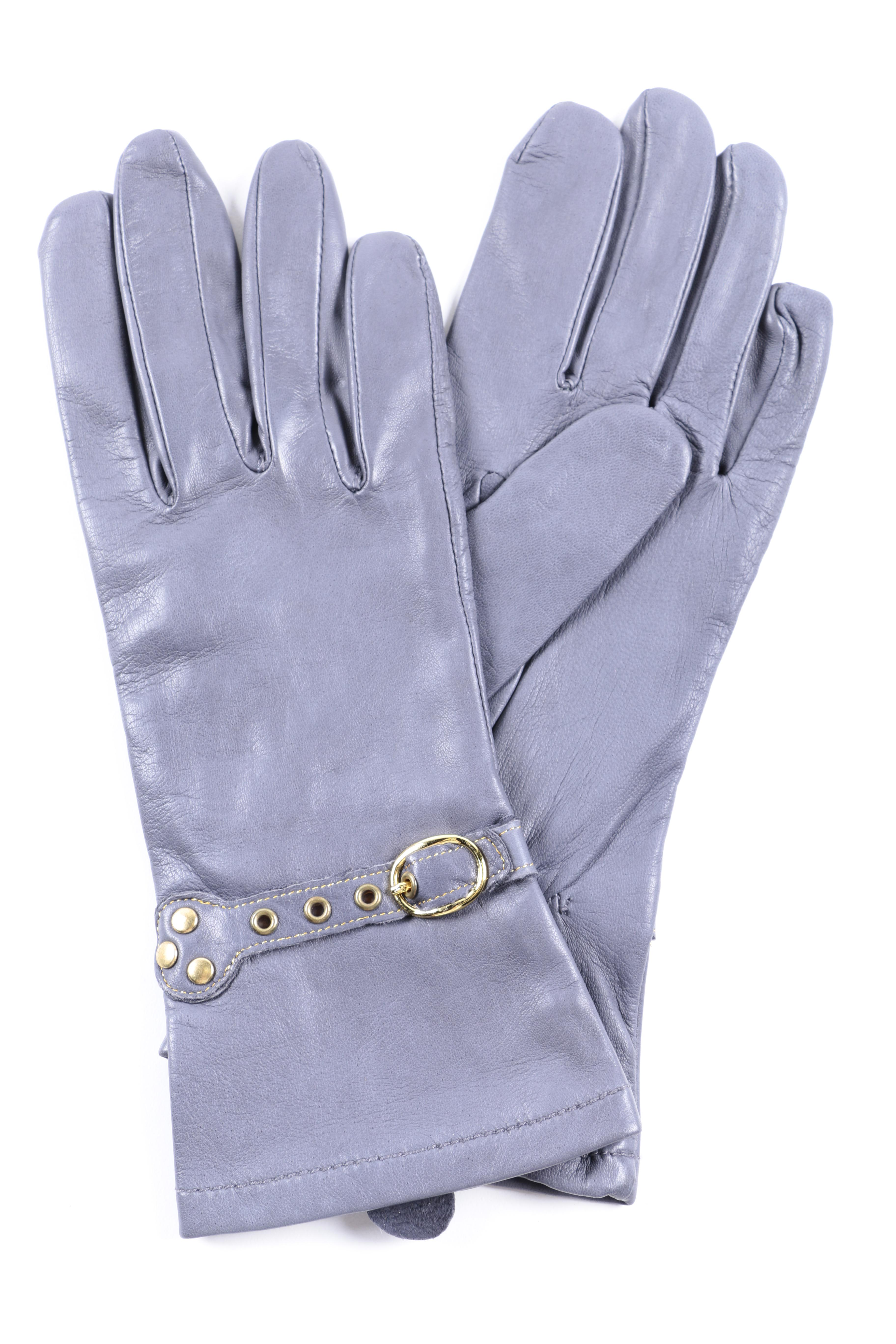 Leather and Embroidered Gloves Including Nordstrom