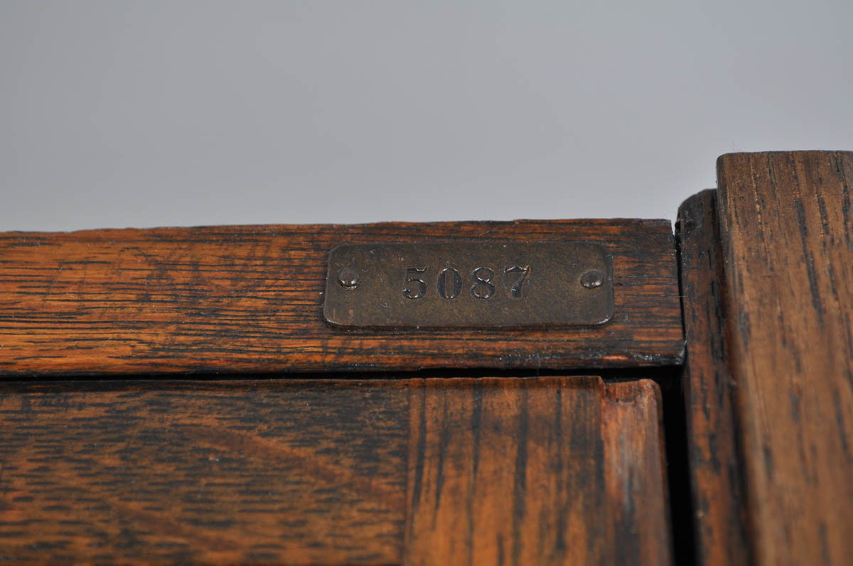 Vintage Oak Barrister Bookcase