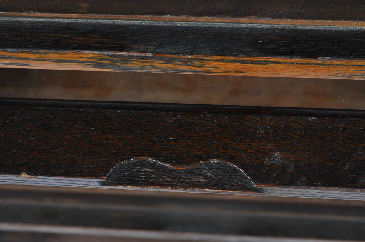 Vintage Oak Barrister Bookcase