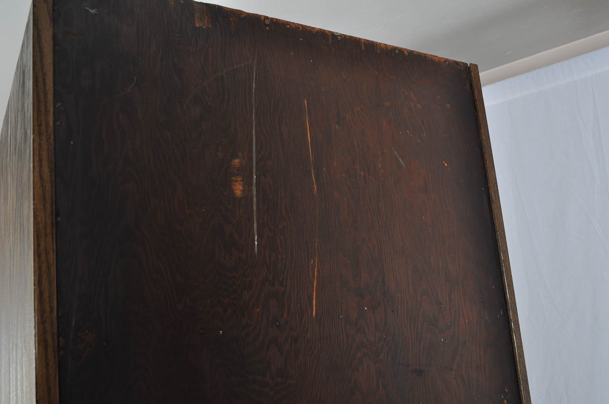 Vintage Oak Barrister Bookcase