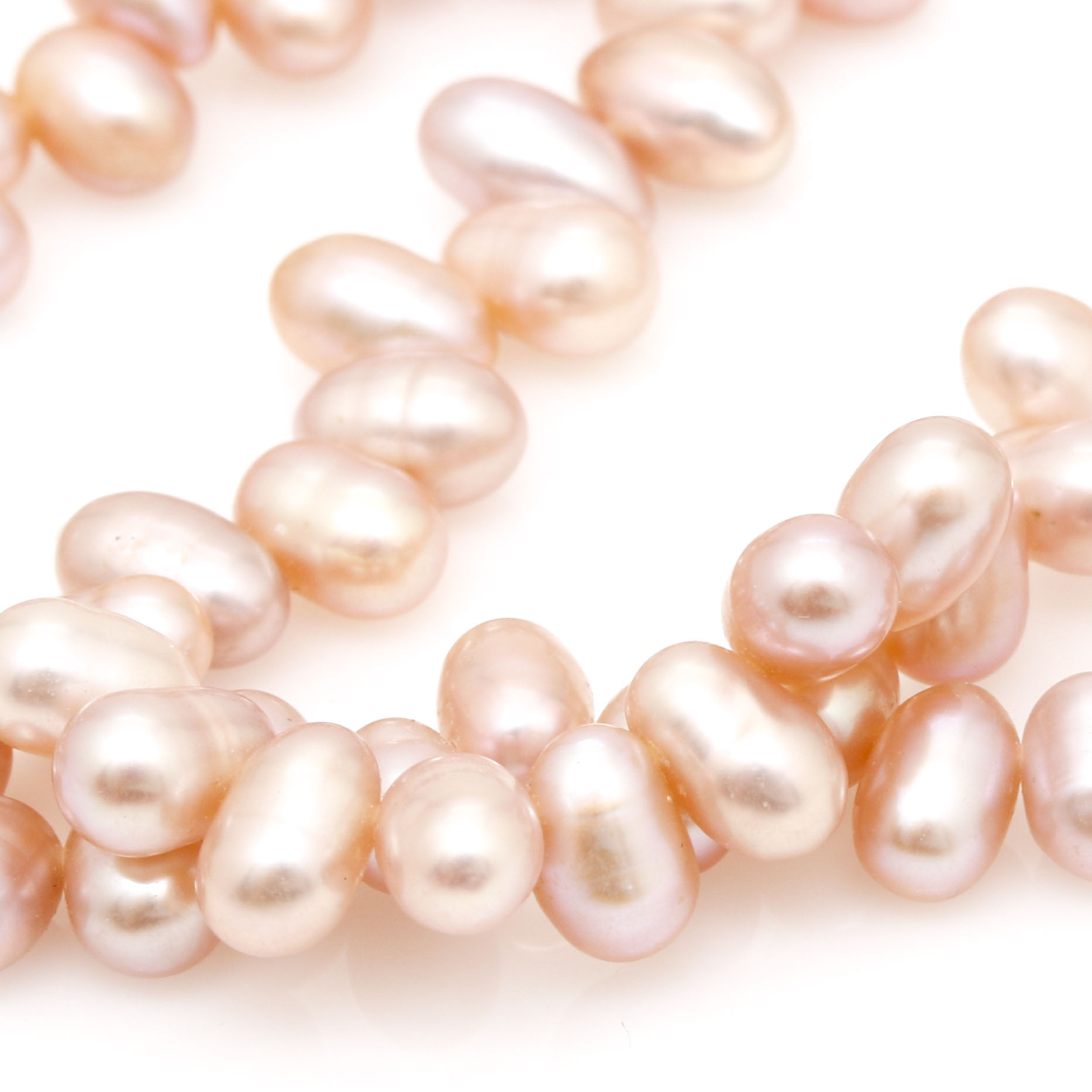 14K Yellow Gold Cultured Freshwater Pearl Necklace