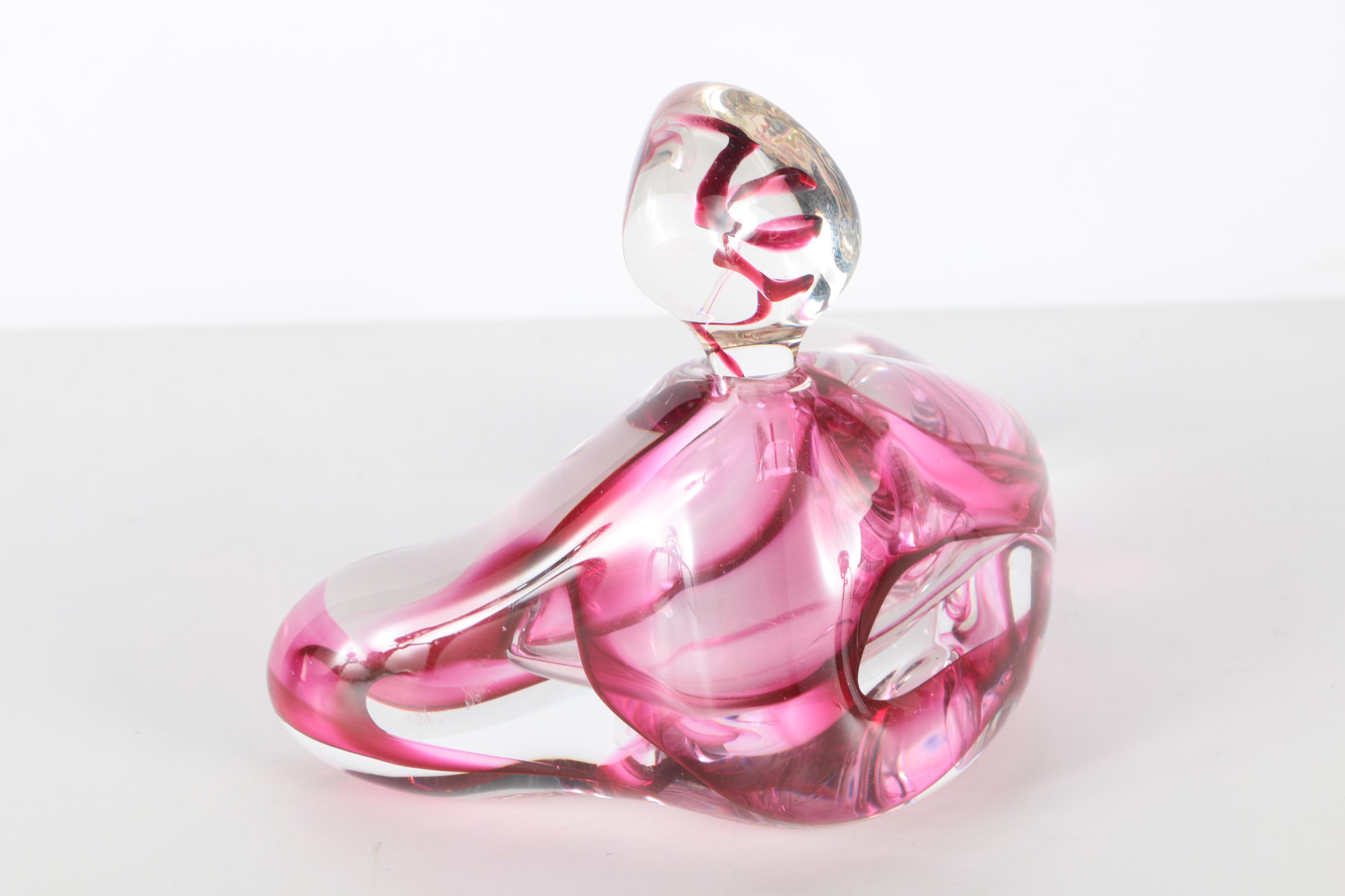 Collection of Signed David Goldhagen Art Glass Perfume Bottles