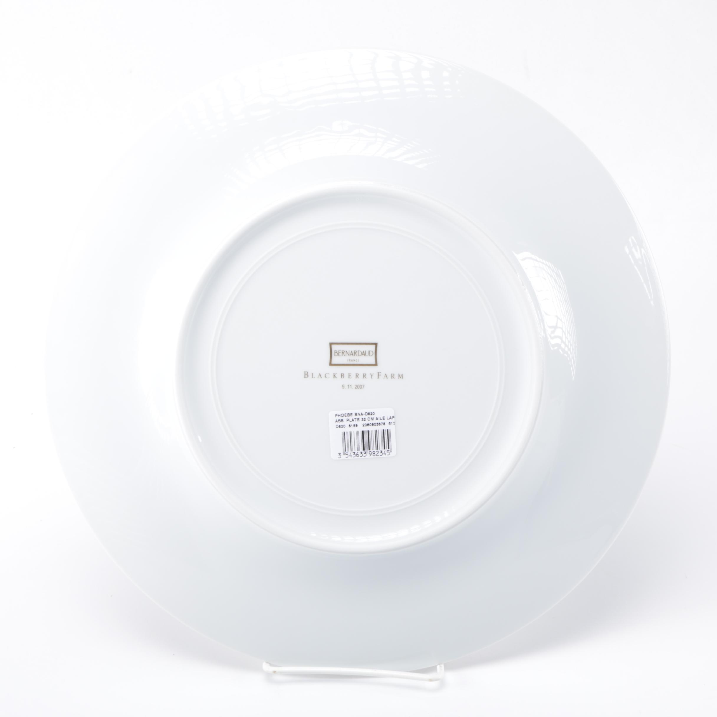 Bernardaud Porcelain "Blackberry Farm" Plates