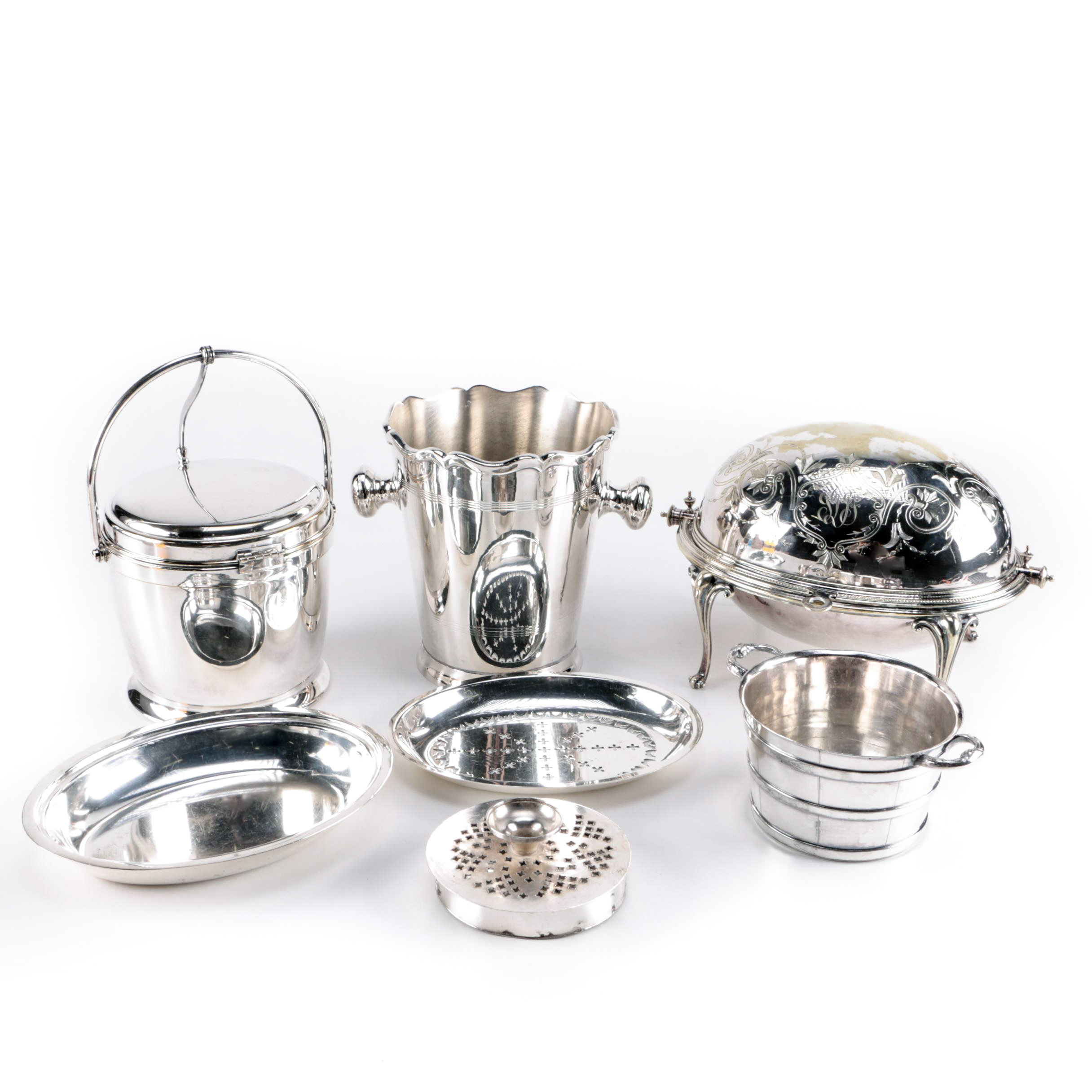 Antique and Vintage Silver Plated Serving Pieces