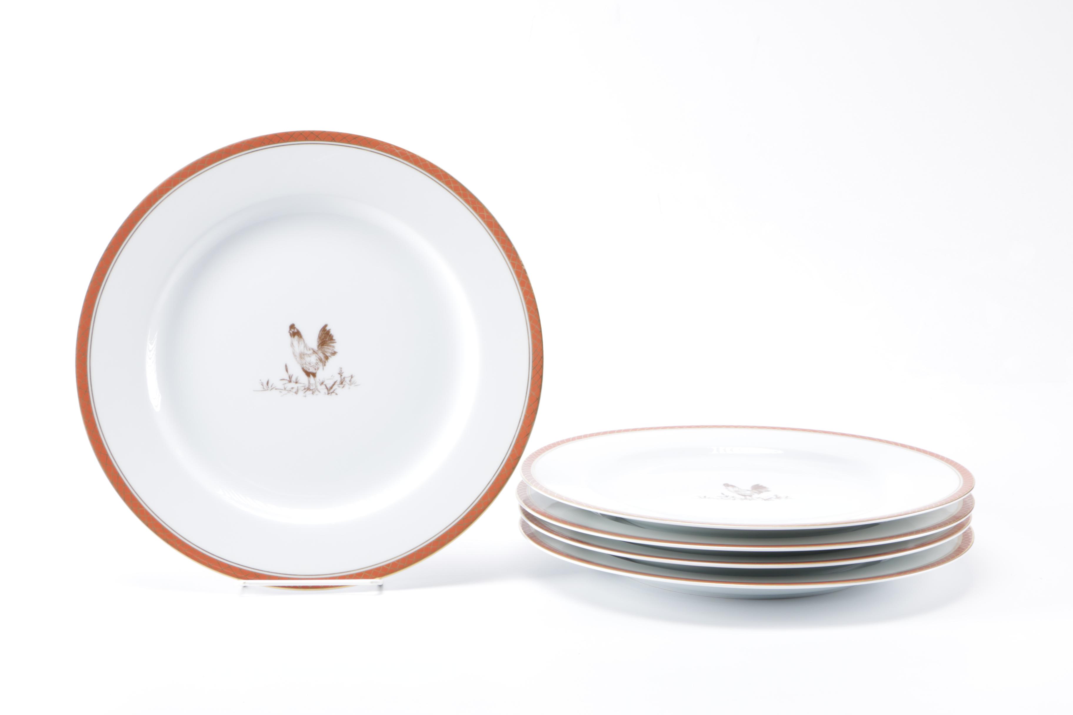 Bernadaud Porcelain "Blackberry Farm" Plates