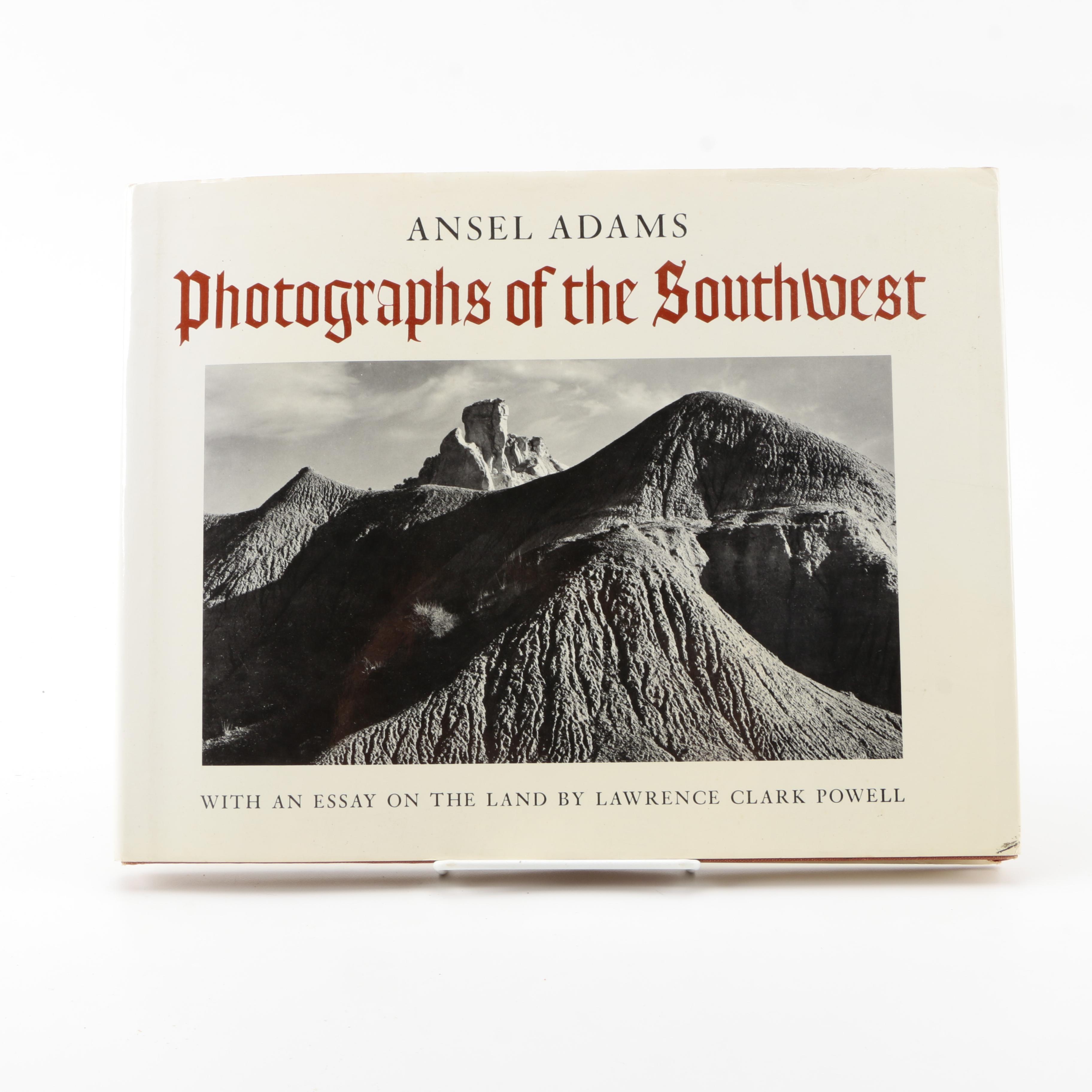 1976 First Edition "Photographs of the Southwest" by Ansel Adams