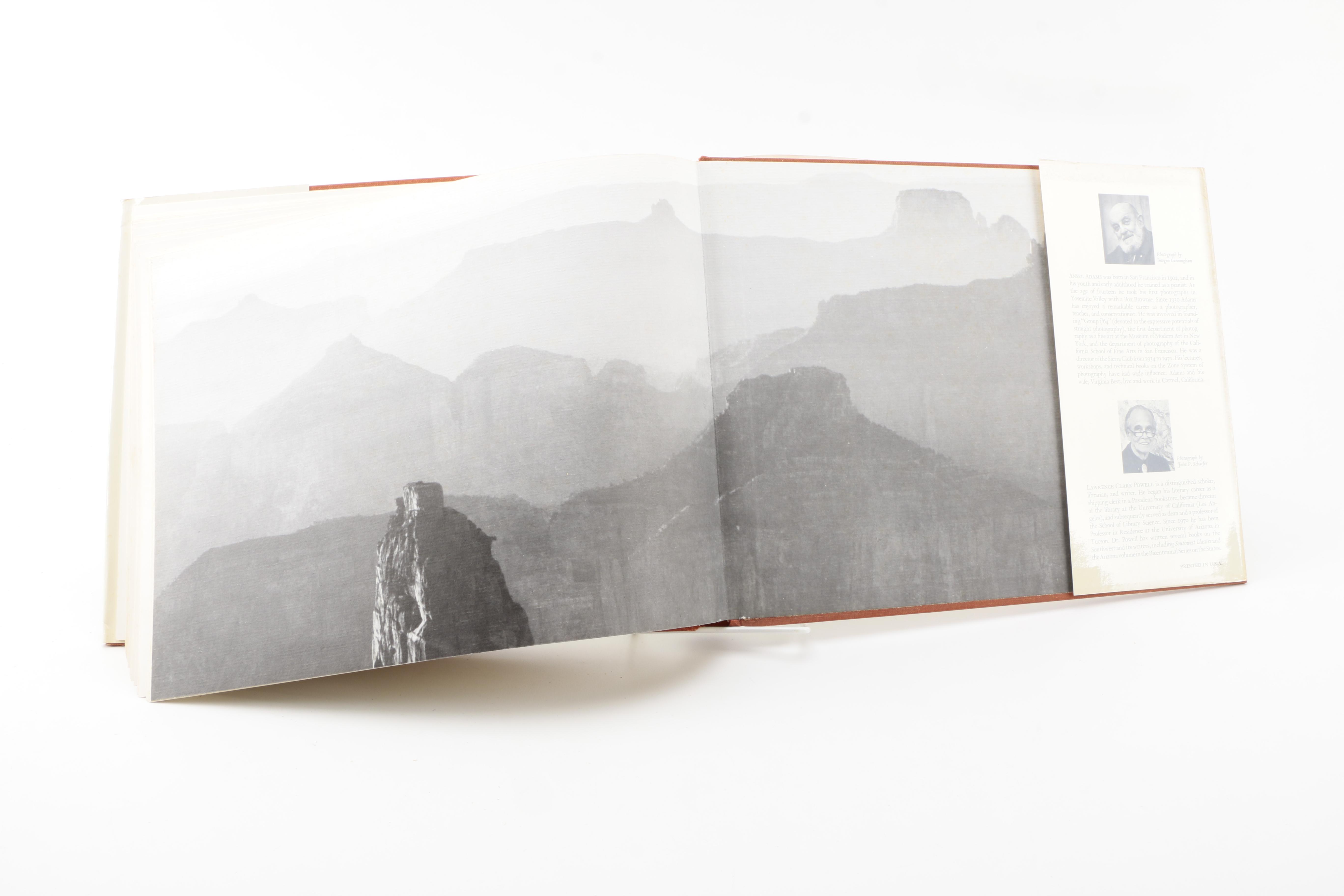 1976 First Edition "Photographs of the Southwest" by Ansel Adams