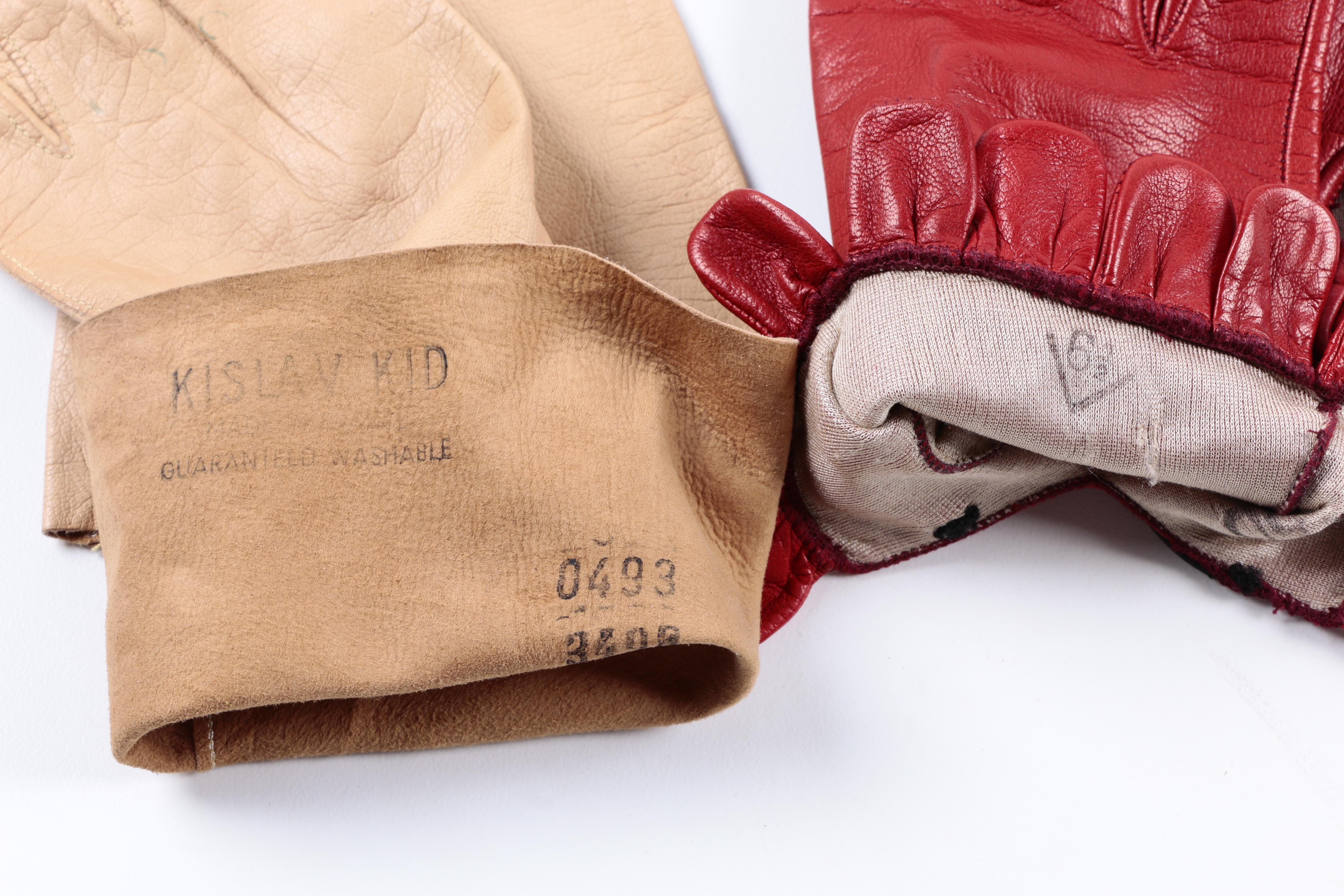 Kid and Leather Gloves