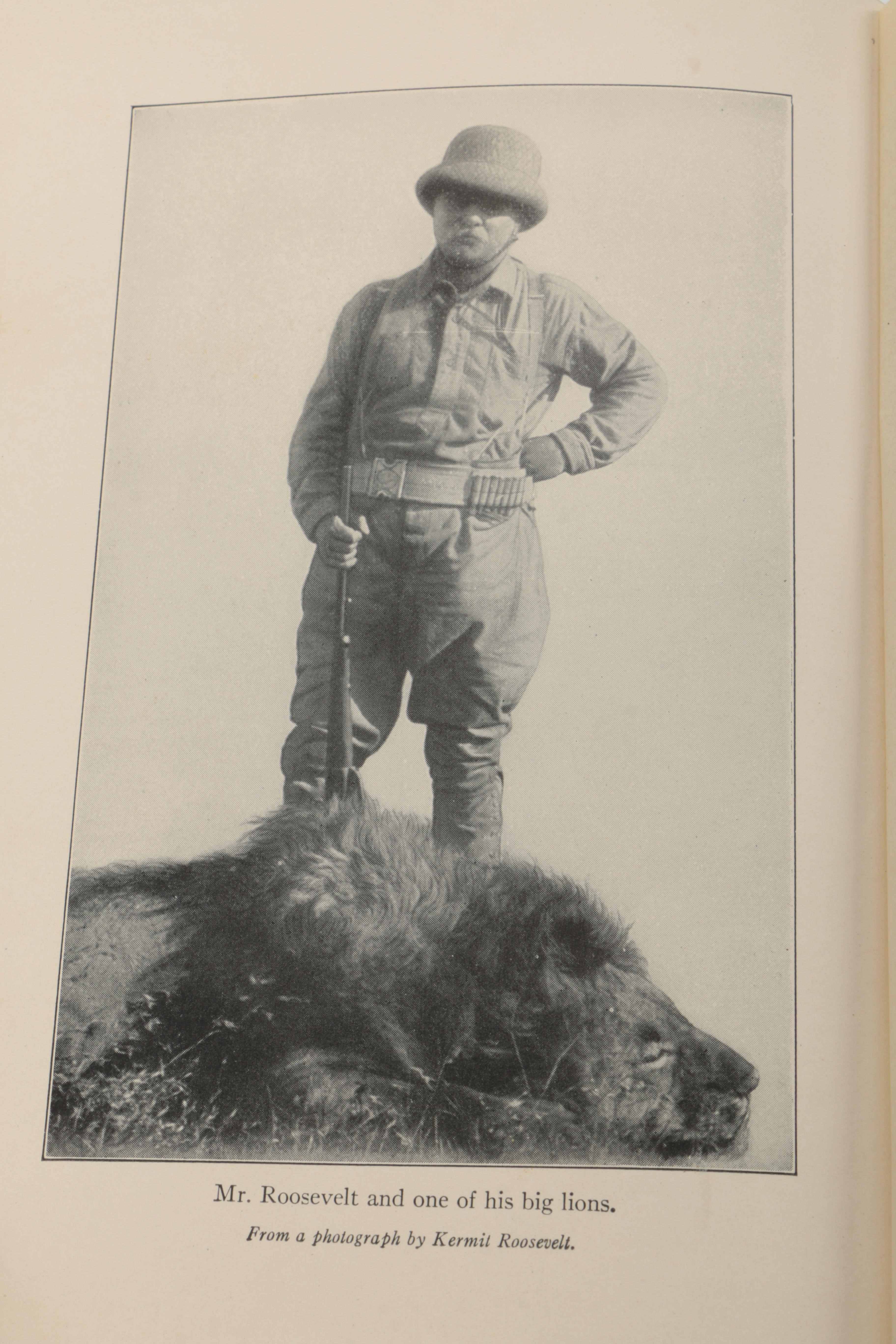 1922 "African Game Trails" Volume I by Theodore Roosevelt