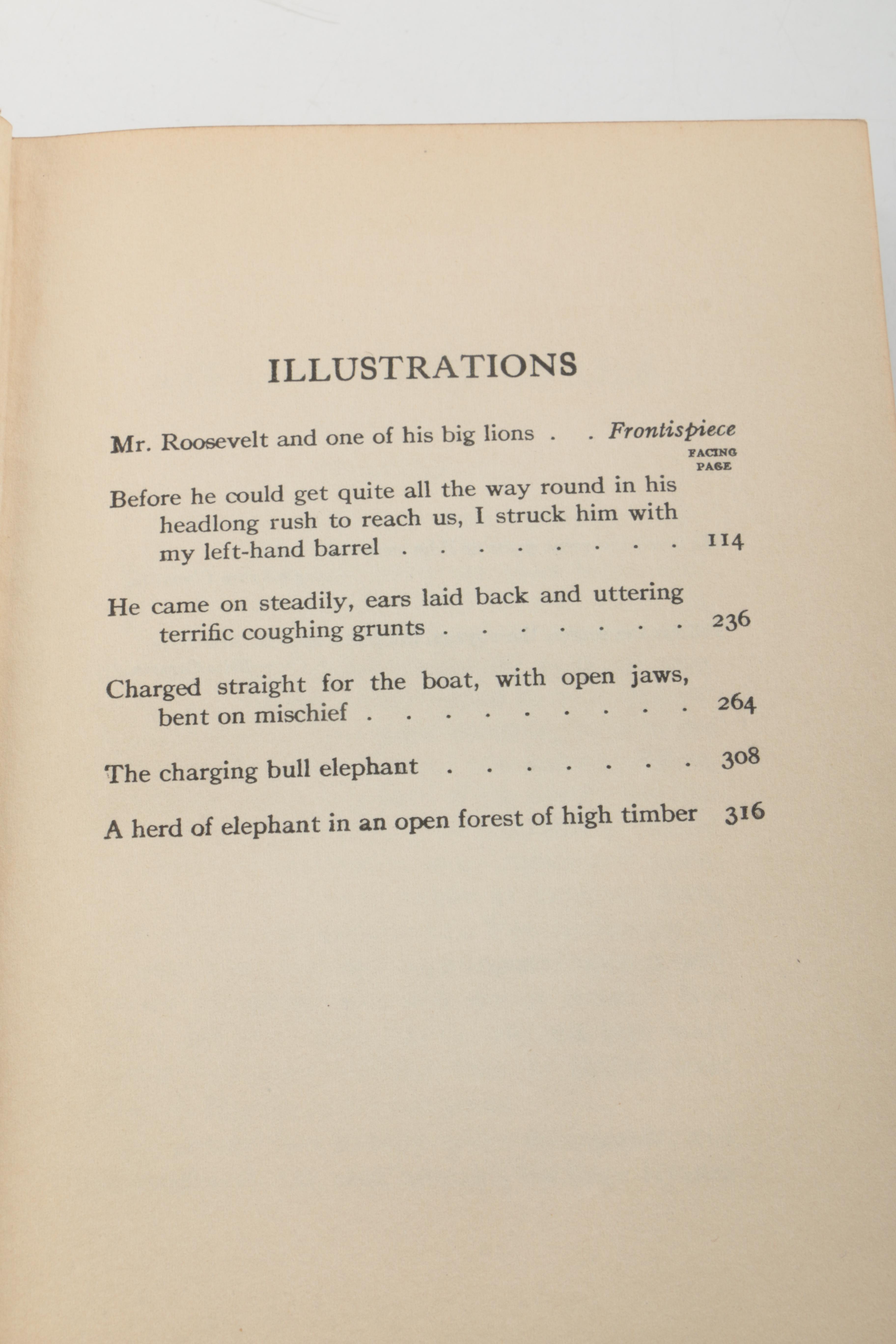 1922 "African Game Trails" Volume I by Theodore Roosevelt